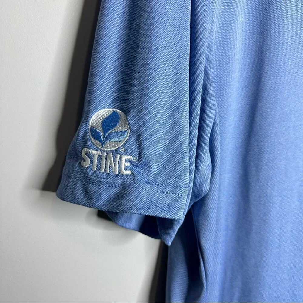 Men’s Travis Mathew Size XL Blue Short Sleeve Golf Polo‎ Shirt